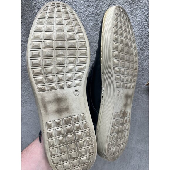 Bull Boxer Jadyn Men’s 9 Metallic Blue Leather Shoes Loafers Sneakers 43 Oxfords - Picture 12 of 13